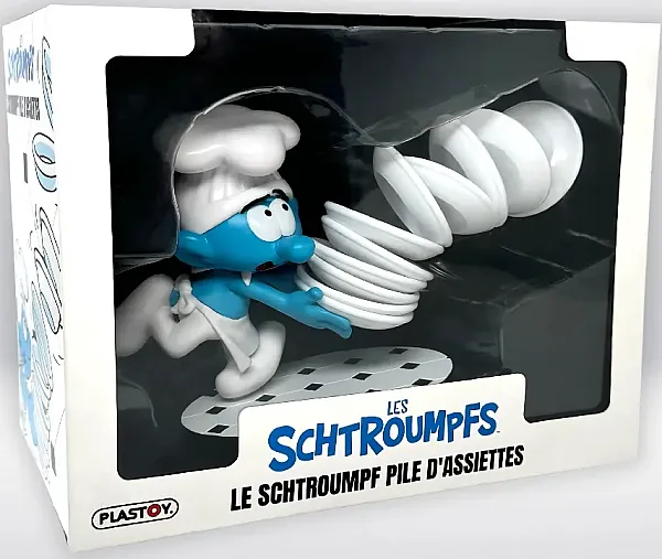 THE SMURFS STATUE THE CHEF 20 CM